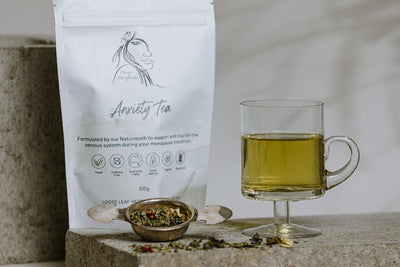 Anxiety Tea - Meno-Morphosis Co The Meno-Morphosis Naturopath Herbal Tea