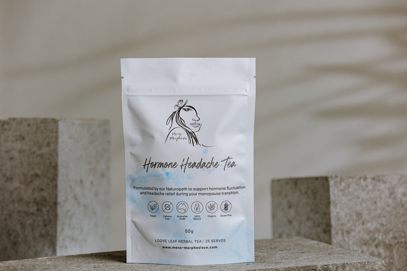 Hormone Headache Tea - Meno-Morphosis Co The Meno-Morphosis Naturopath Herbal Tea